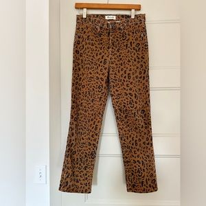 Madewell stovepipe jeans (printed)